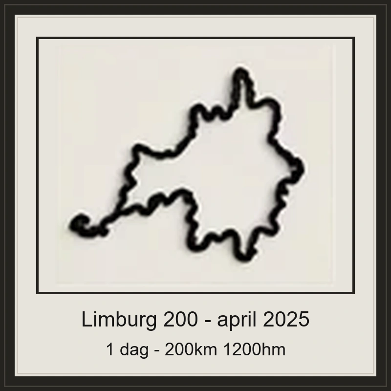 Limburg 200 april 2025 – 1 dag, 200 km, 1200 hm